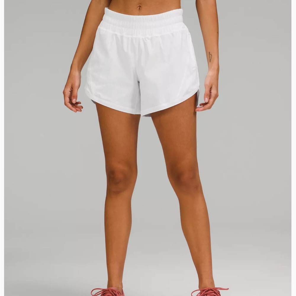 Lululemon Track That Mid-Rise Lined Short 5"